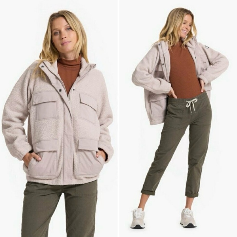 VUORI Utility Sherpa Jacket Size M NWT